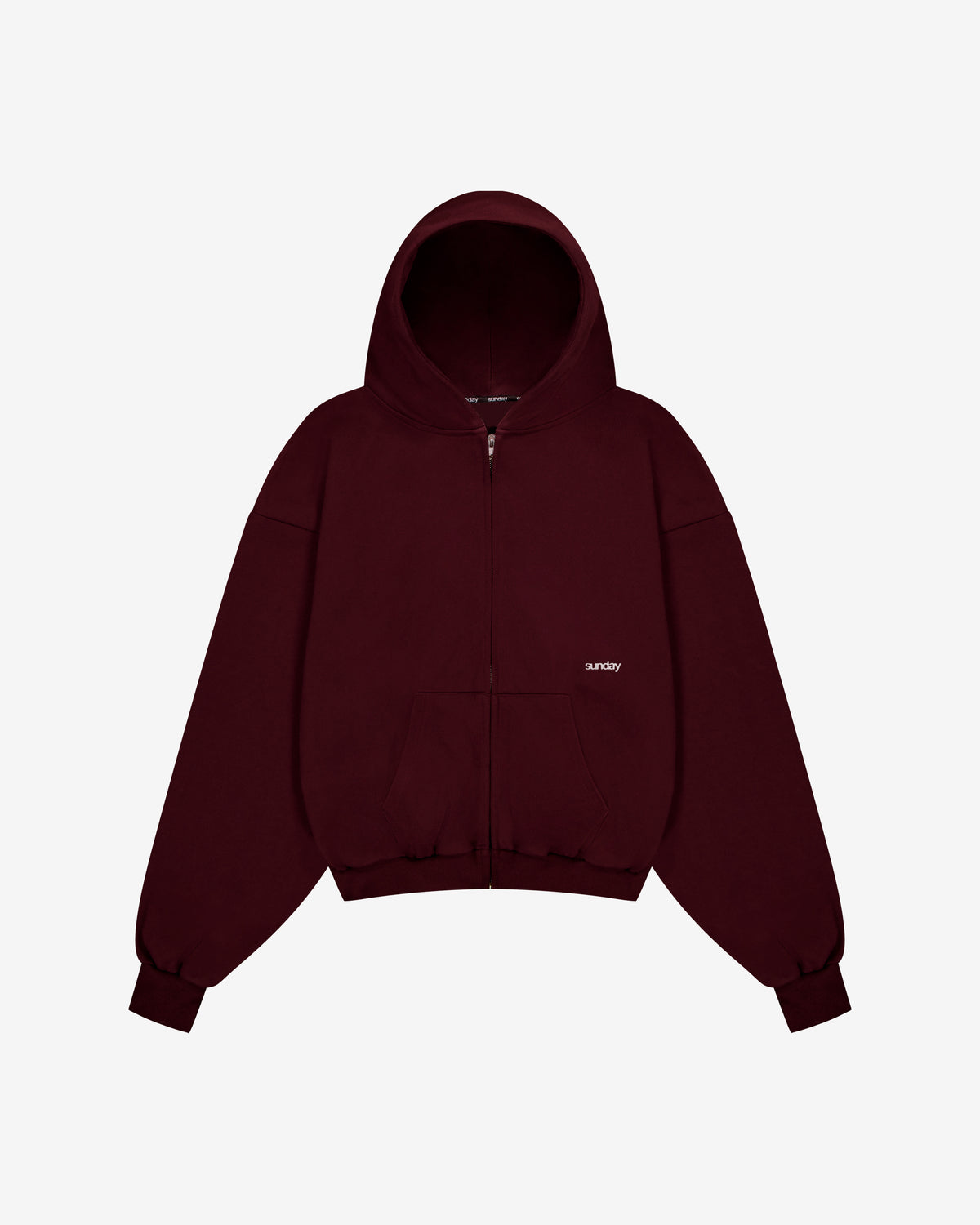heavyweight script zip-up 2.0