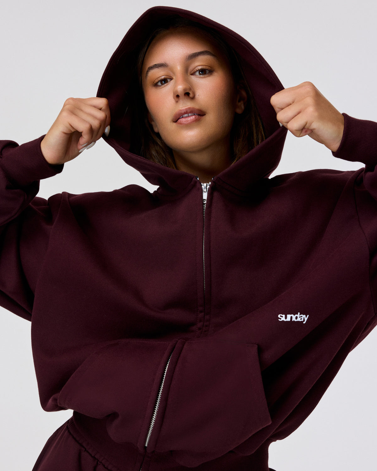 heavyweight script zip-up 2.0