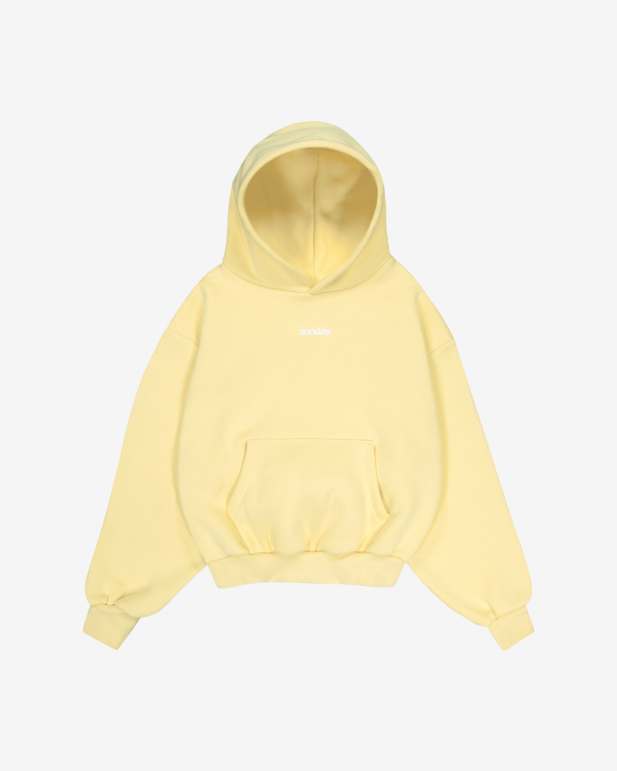 heavyweight simple hoodie