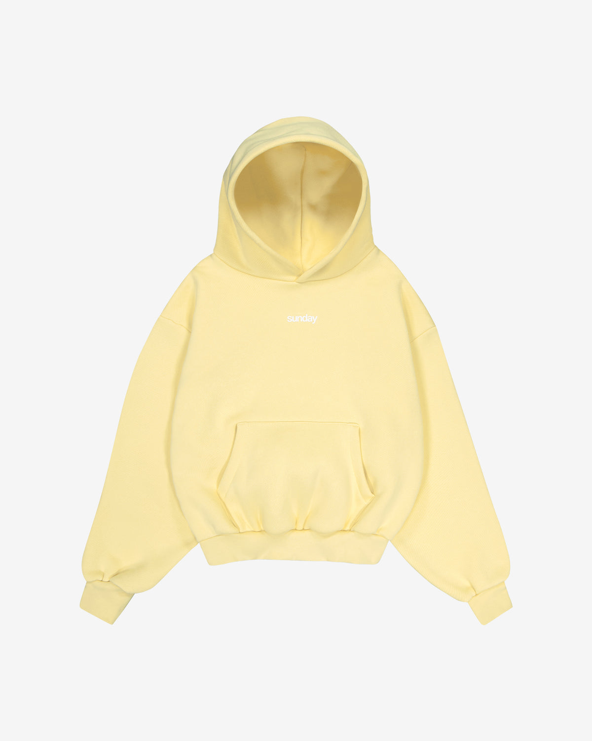 heavyweight simple hoodie