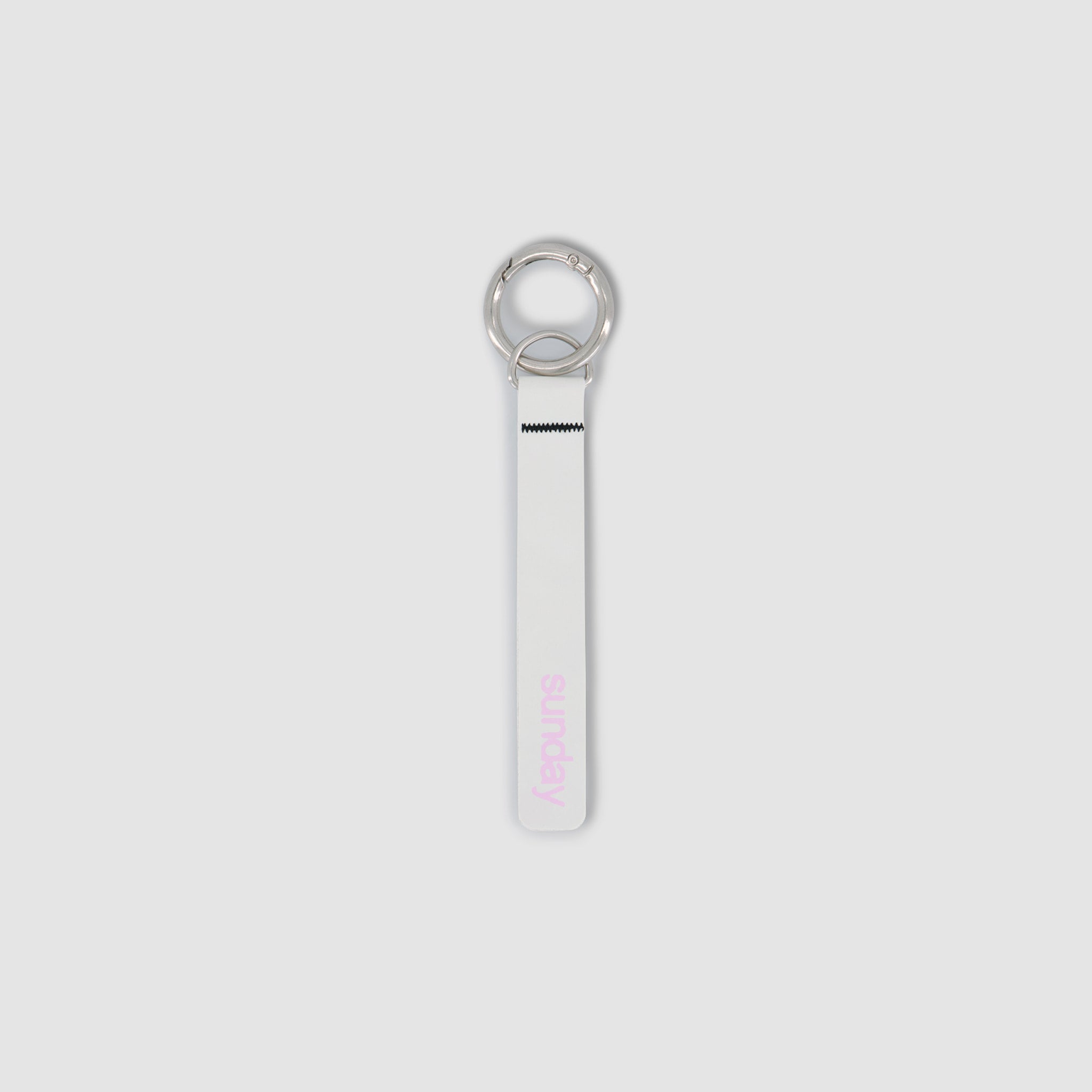 simple key chain - powder pink