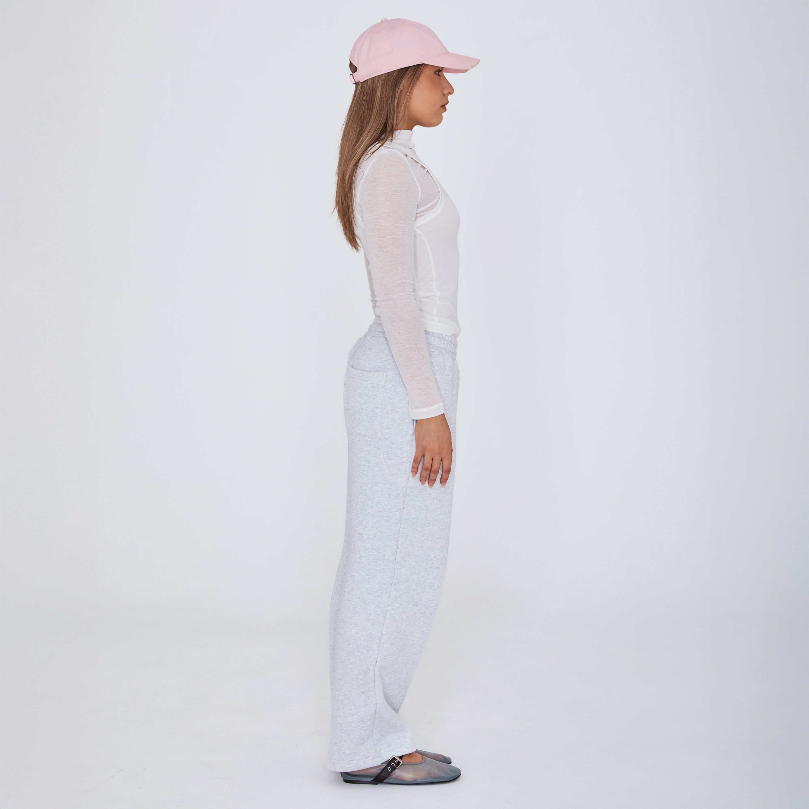 heavyweight straight leg tracks - grey