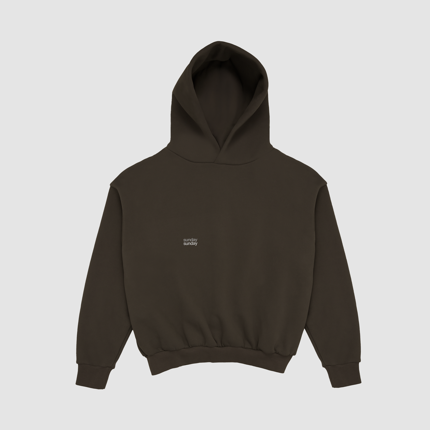 heavyweight hoodie ‎  taupe