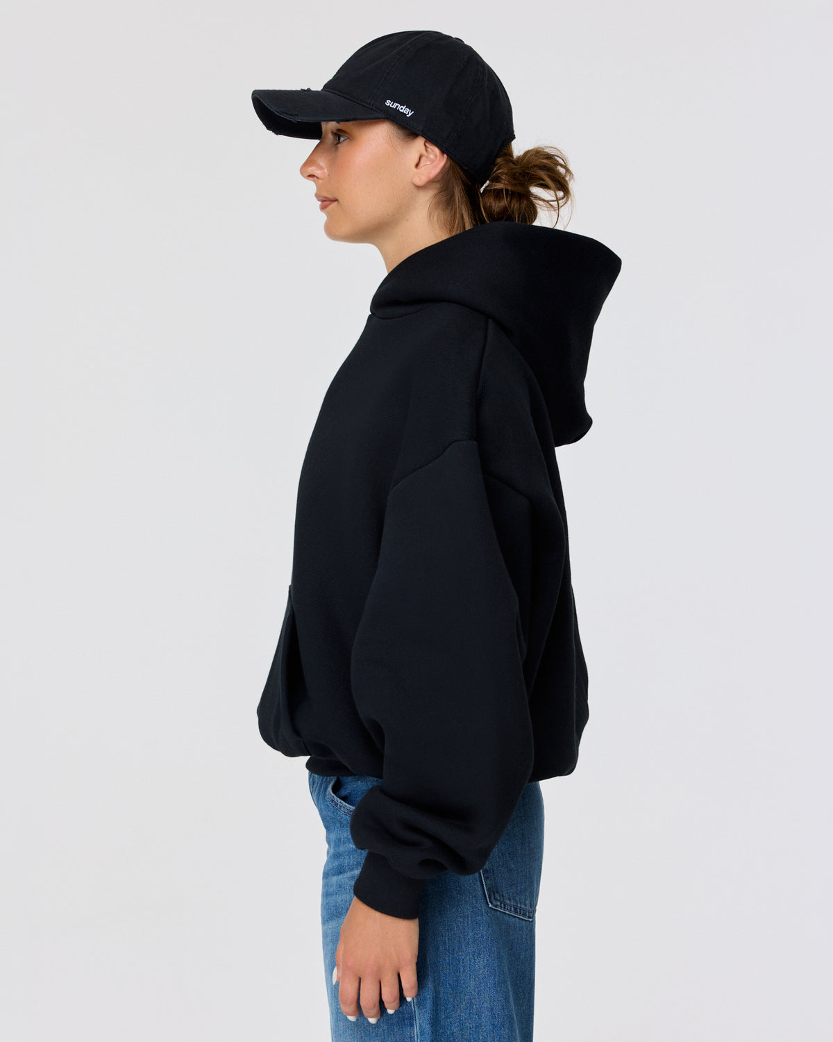 heavyweight typewriter hoodie