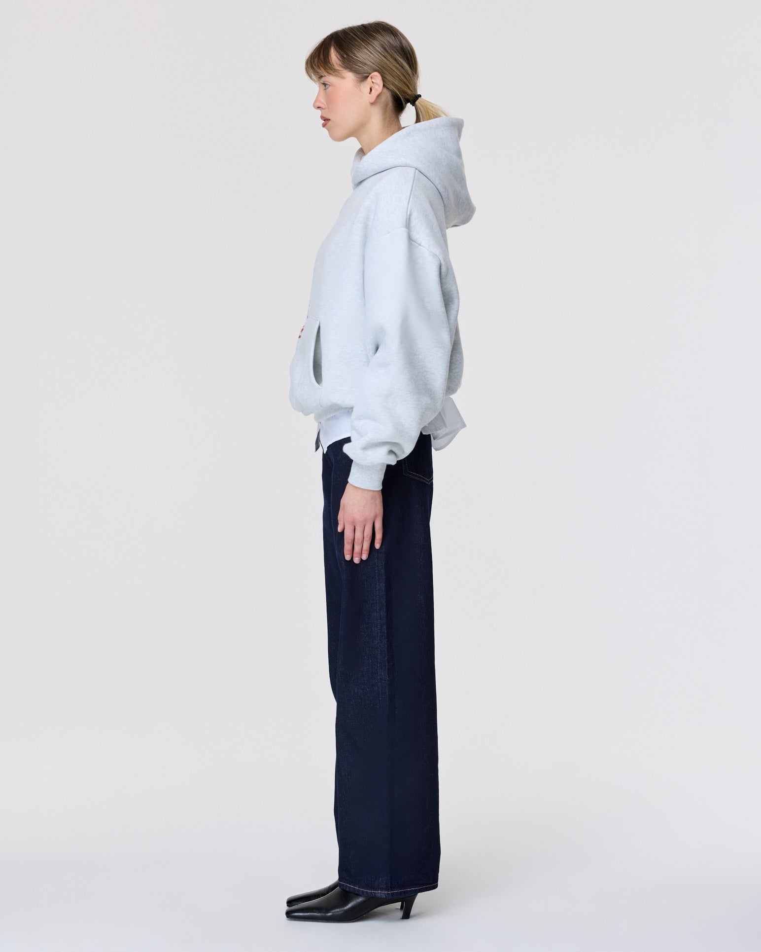 heavyweight typewriter hoodie