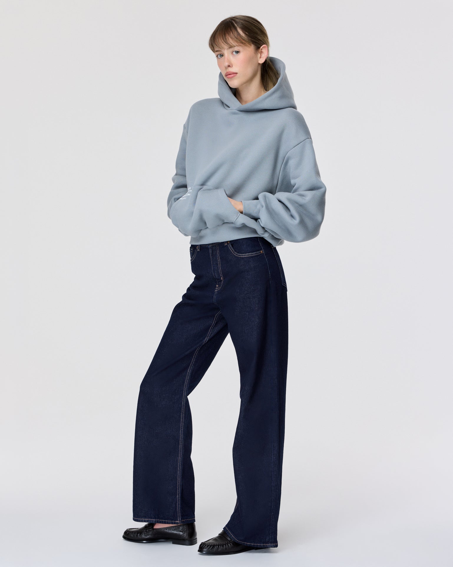 heavyweight typewriter hoodie